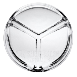 Salaterka trójdzielna na przekąski, słodycze KROSNO Sweet&amp;Savoury 24 cm