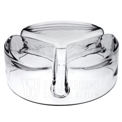 Salaterka trójdzielna na przekąski, słodycze KROSNO Sweet&amp;Savoury 24 cm