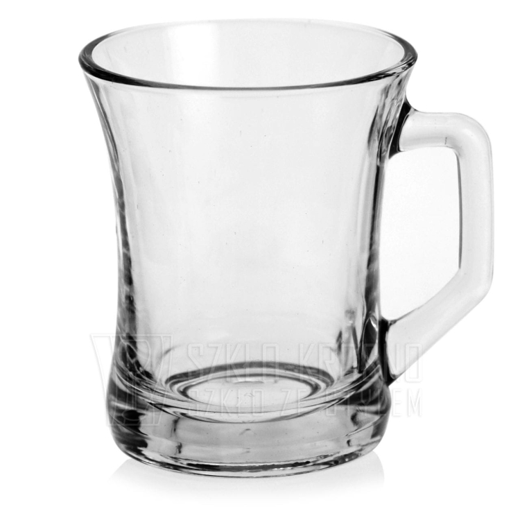 Szklanki kubki z uchem do kawy latte herbaty 225ml
