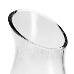 Karafka, dzbanek z otworem do serwowania wina, wody, napojów 1,2L - 2 gatunek (SZ)