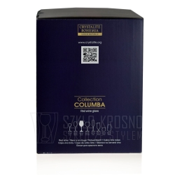 Kieliszki do wina czerwonego BOHEMIA Columba 650ml