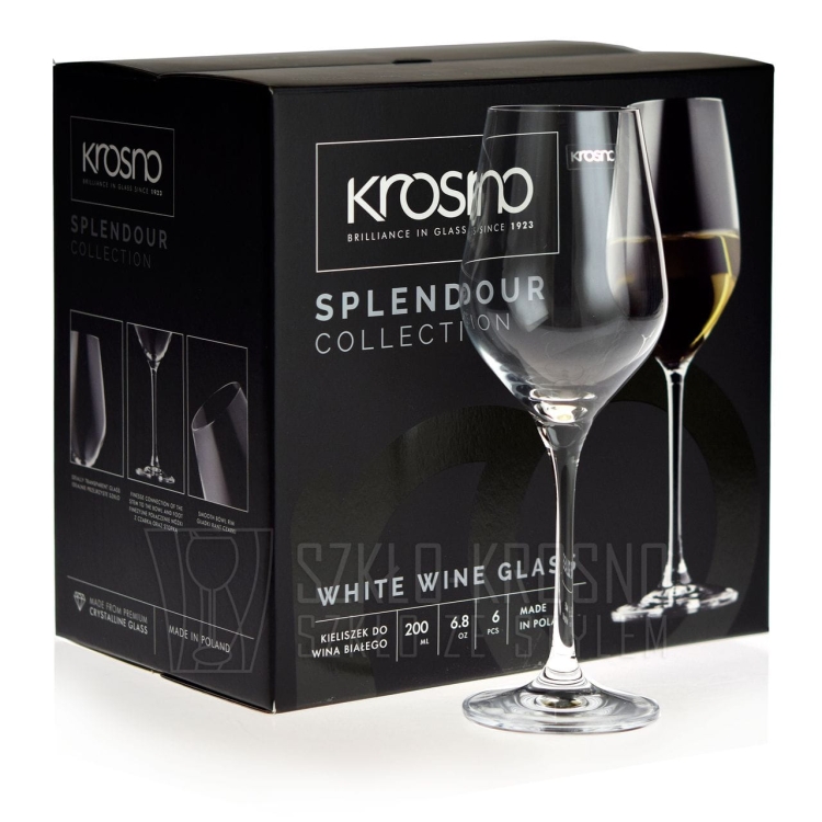 Kieliszki do wina białego KROSNO Splendour 200ml