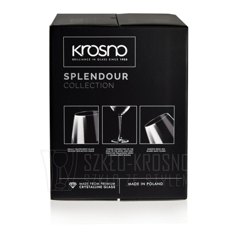 Kieliszki do wody KROSNO Splendour 500ml