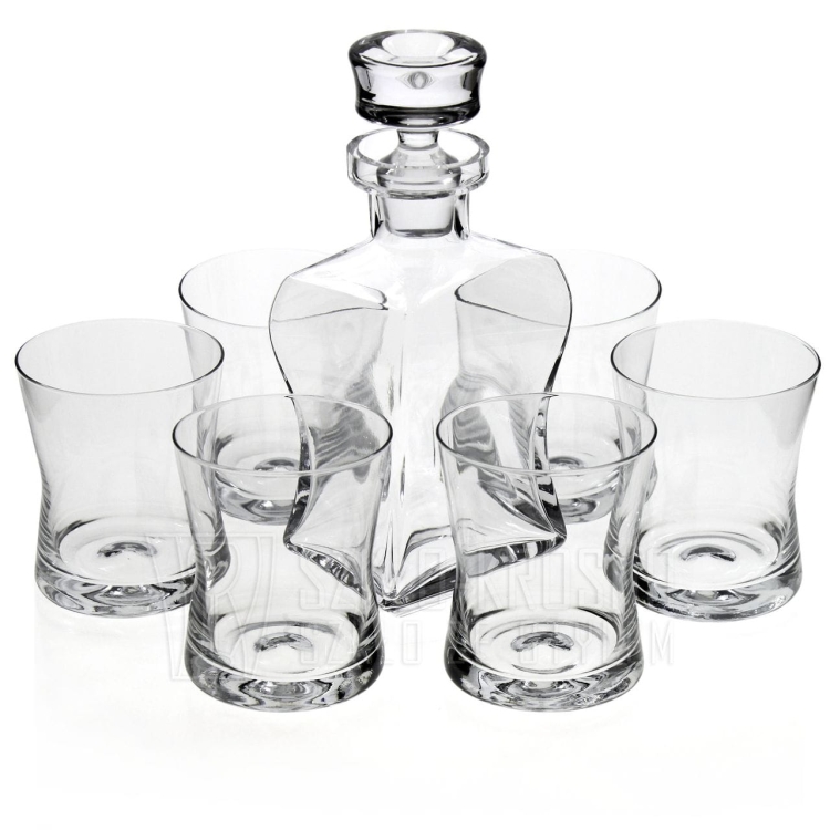 Komplet do whisky karafka + 6 szklanek KROSNO Signature