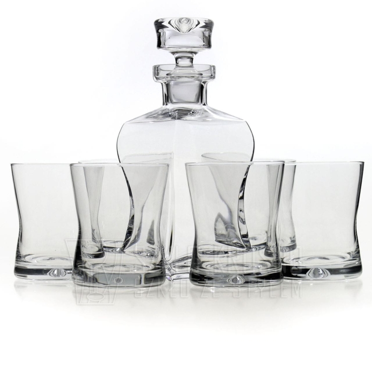 Komplet do whisky karafka + 6 szklanek KROSNO Signature