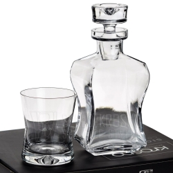 Komplet do whisky karafka + 6 szklanek KROSNO Signature