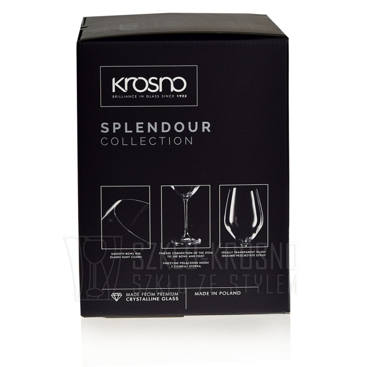 Kieliszki do wina czerwonego KROSNO Splendour 300ml