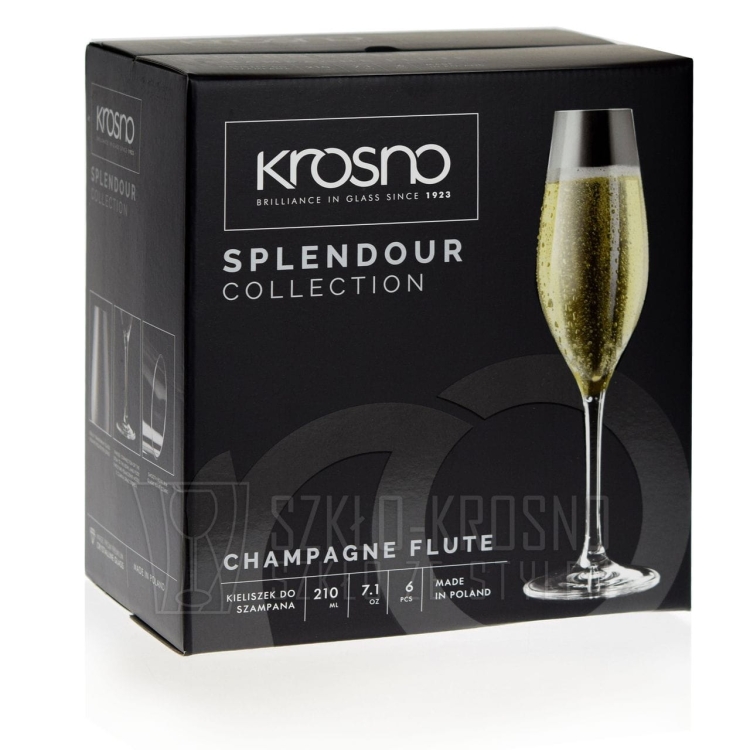 Kieliszki do szampana KROSNO Splendour 210ml