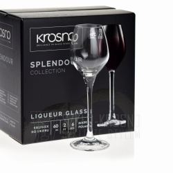 Kieliszki do likieru wódki KROSNO Splendour 60/70 ml