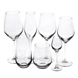 Komplet kieliszków i szklanek KROSNO Splendour 42el.