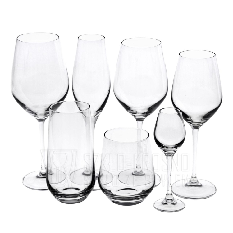 Komplet kieliszków i szklanek KROSNO Splendour 42el.