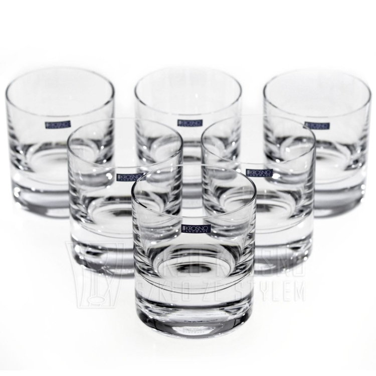 Szklanki do whisky, soku, drinków KROSNO Sterling 300ml
