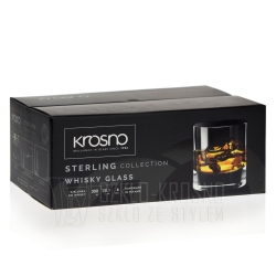 Szklanki do whisky, soku, drinków KROSNO Sterling 300ml