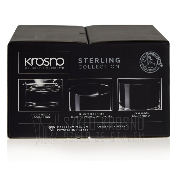 Szklanki do whisky, soku, drinków KROSNO Sterling 300ml