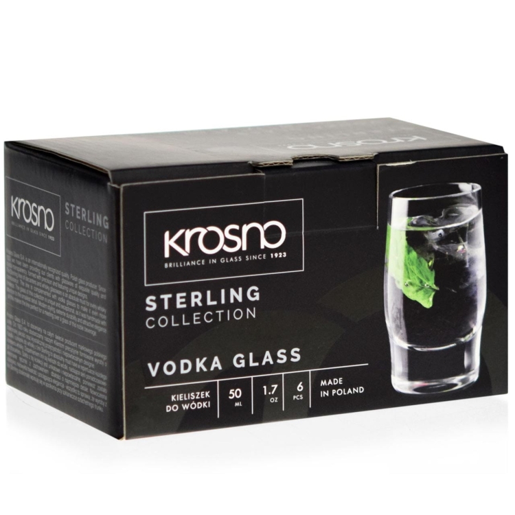 Kieliszki do wódki KROSNO Sterling 50ml