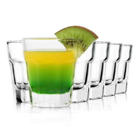 Przejdź do produktu Solidne kieliszki do wódki likieru 40 ml 6 sztuk