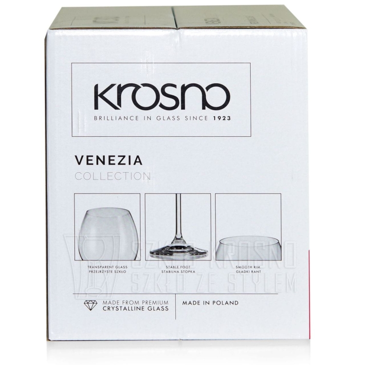 Kieliszki do wina białego KROSNO Venezia 250 ml
