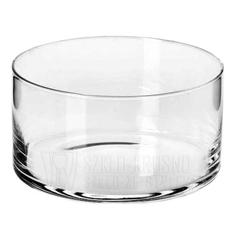 Przejdź do produktu Szklana salaterka KROSNO Glamour 19 cm na sałatki, owoce 