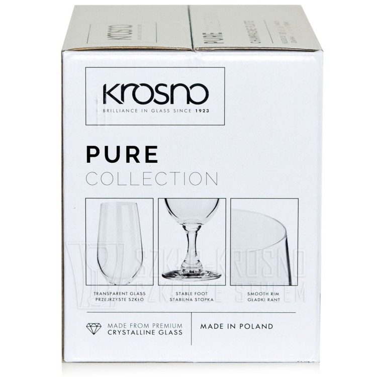 Kieliszki do szampana KROSNO Pure 180ml