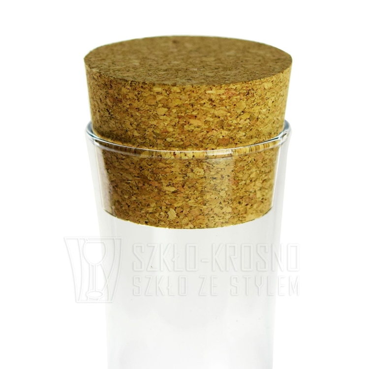 Karafka z korkiem do wina wody soku Bohemia TOWER 1L