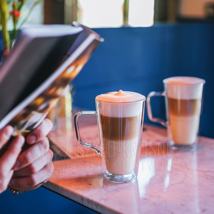 Kubki termiczne do kawy latte herbaty Vialli Design Diva 350ml