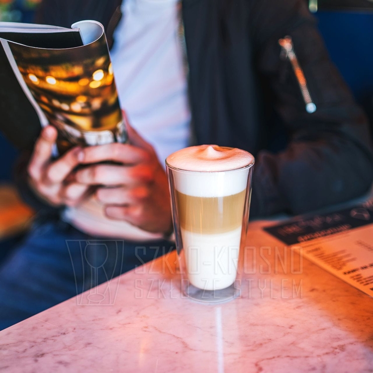 Kubki termiczne do kawy latte herbaty Vialli Design Diva 350ml