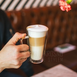 Kubki termiczne do kawy latte herbaty Vialli Design Diva 350ml