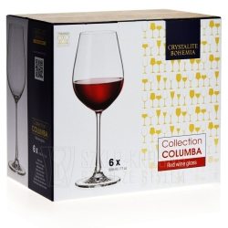Kieliszki do wina czerwonego BOHEMIA Columba 500ml