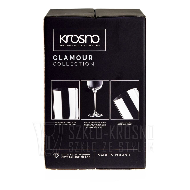 Kieliszki do wina czerwonego KROSNO Glamour 350 ml