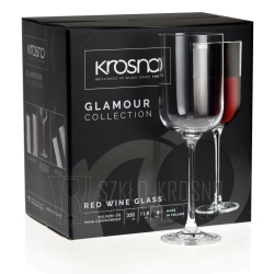 Kieliszki do wina czerwonego KROSNO Glamour 350 ml