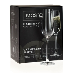 Kieliszki do szampana KROSNO Harmony | 180 ml | 6 szt.