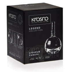 Karafka do likieru wódki nalewek KROSNO Legend 600 ml