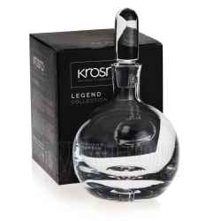 Karafka do likieru wódki nalewek KROSNO Legend 600 ml