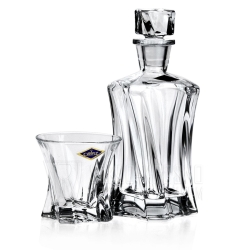 Ekskluzywny zestaw do whisky Bohemia Cooper 6+1 Kryształ
