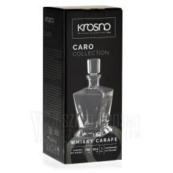 Karafka do whisky KROSNO Handmade Caro (3) 750ml