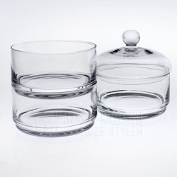 Komplet pojemników kuchennych z przykrywką KROSNO Glamour