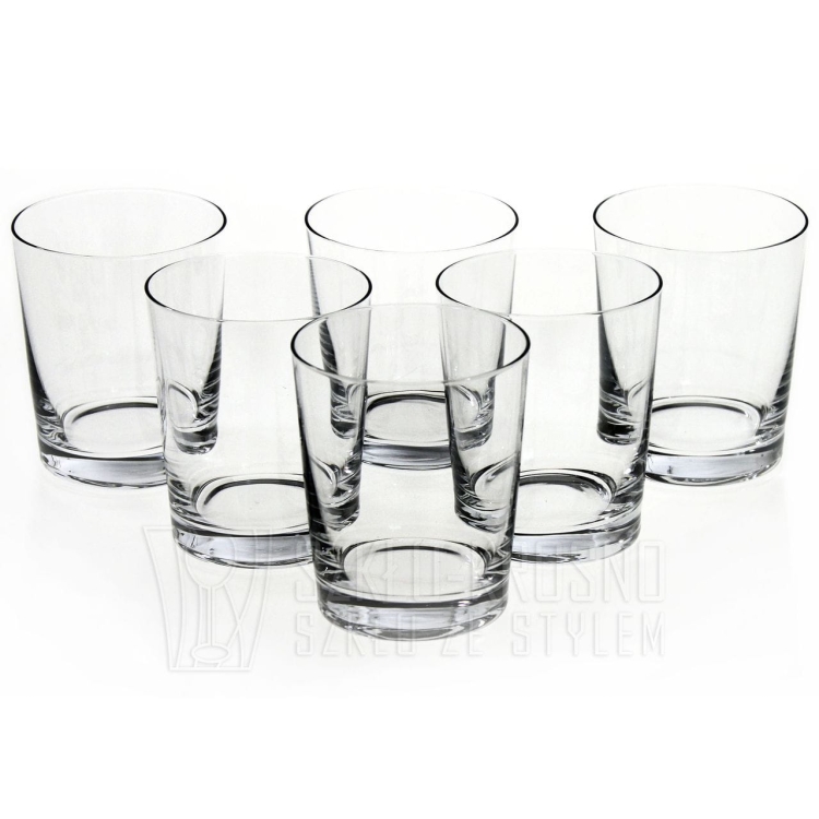 Rozchylane szklanki do whisky, soku KROSNO Pure 250/300ml