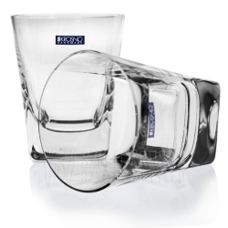 Szklanki do whisky kwadratowe KROSNO Handmade CARO 280ml