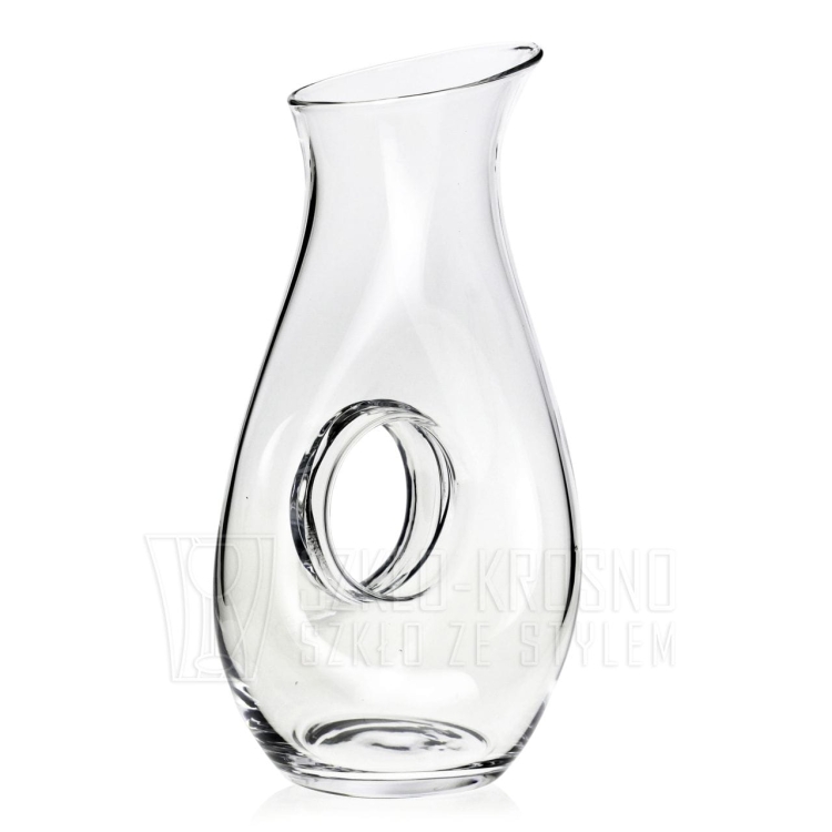 Karafka, dzbanek z otworem do serwowania wina, wody, napojów 1,2L