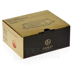 Szklana maselnica z pokrywką maselniczka 481.1550