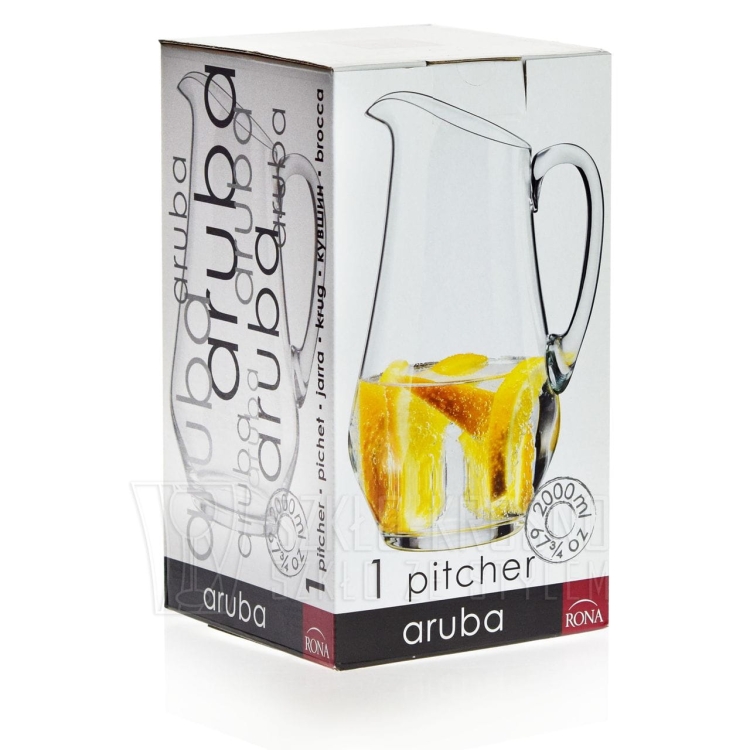 Szklany dzbanek do wody soku napojów RONA ARUBA 2L