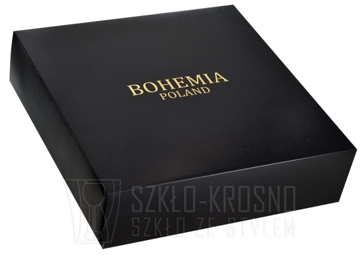 Kryształowy zestaw do whisky Bohemia Elegante 6+1