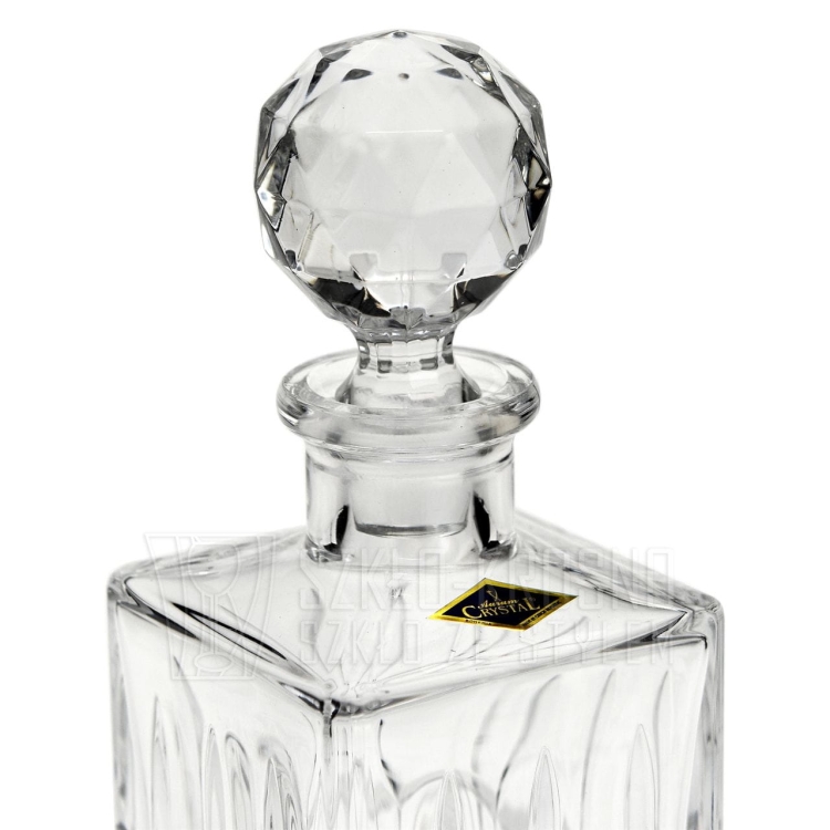 Kryształowy zestaw do whisky Bohemia Diplomat 6+1