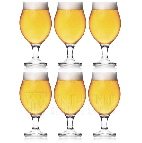 Przejdź do produktu Szklanki na nóżce  do piwa 500 ml