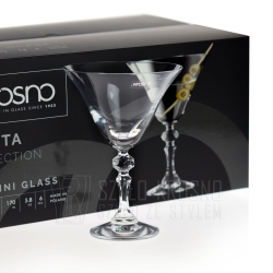 Kieliszki do martini drinków KROSNO Krista 170 ml