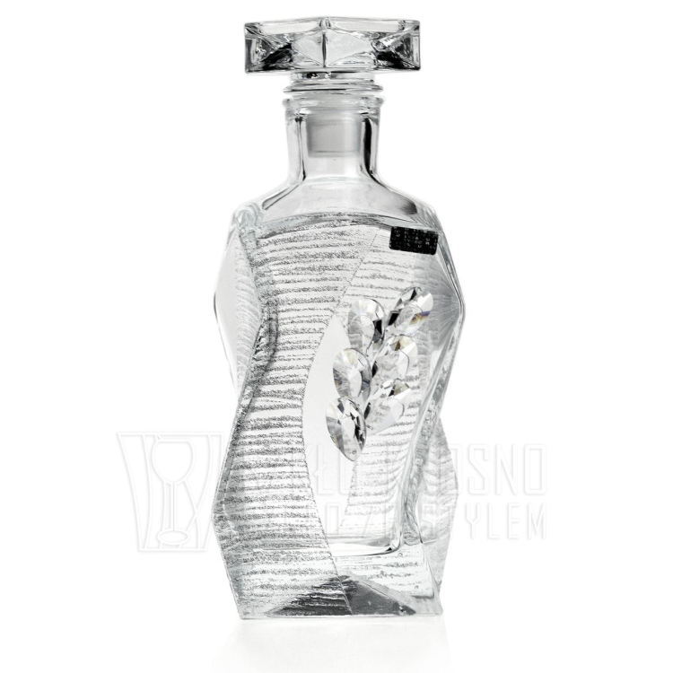 Ekskluzywna karafka 9106/WKS stylizowana na Glamour Swarovski