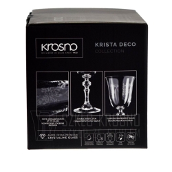 Kieliszki do wina białego KROSNO KRISTA-DECO 150ml