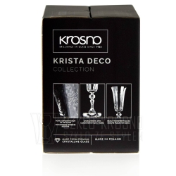 Kieliszki do szampana KROSNO KRISTA-DECO 150ml