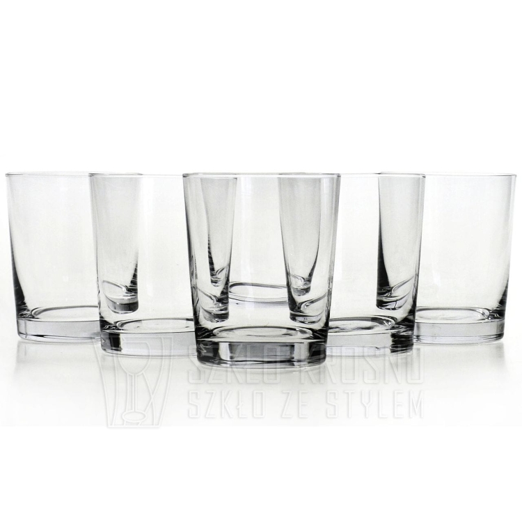 Rozchylane szklanki do whisky, soku KROSNO Pure 250/300ml