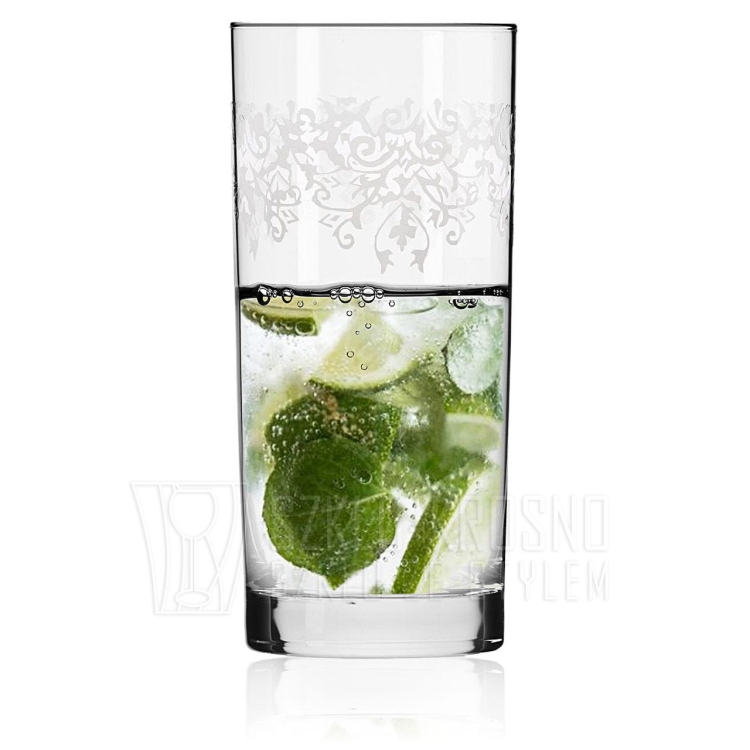 Szklanki long drink KROSNO KRISTA-DECO 350ml